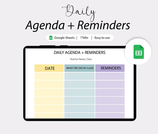 Weekly Plan